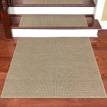 SELOOM LENEN NON -SLIAR STAIR TREADS Covor Covora? pentru pa?i de lemn Coaja de coaja ?i stick pentru scari din lemn Ma?ina la spalare Scara lava