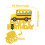 Glitter School Bus Tort Topper La mul?i 2