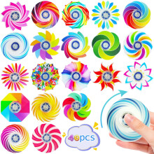 40 Pack Fidget Spinner Toys,Party Favors Supplies Birthday Gifts Goodie Bags Stuffers for Kids Adults,Sensory Toys for Boys Girls Anxiety ADHD Stress
