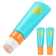 MONVIE solcreme applikator Genopfyldelig og spildsikker b?rn solcreme lotion applikator med bl?d skum svamp til b?rn Voksne og familier Sommer og
