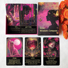 Muilkvy Oracle Cards and Tarot Cards para principiantes Cardes de curacin de energa Oracle Cards Oracle para revelar la verdad de Soul Clear Ka