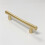 Haute Knobs Brushed Brass MCM Cabinet Hardware Mid-Century Modern Style Made of Solid Brass ((3-3/4"""" Pull)) 1