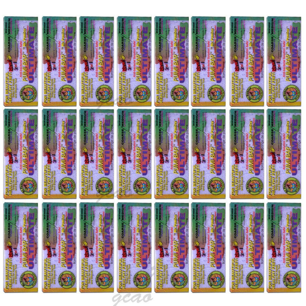 Mr. Pumice Purple 2 Sided Pumi Bar Ultimate (24 Pieces Display)