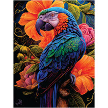 550-teiliges Puzzle fr Jugendliche und Erwachsene  Schwieriges, anspruchsvolles Puzzle  Amazonia II von RomantzArt  Vogelpuzzle  24 x 18 Zoll
