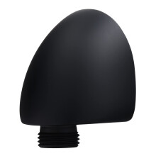 Wall-Mount Supply Wall Elbow for Hand Held Shower Matte Black