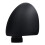 Wall-Mount Supply Wall Elbow for Hand Held Shower Matte Black 1