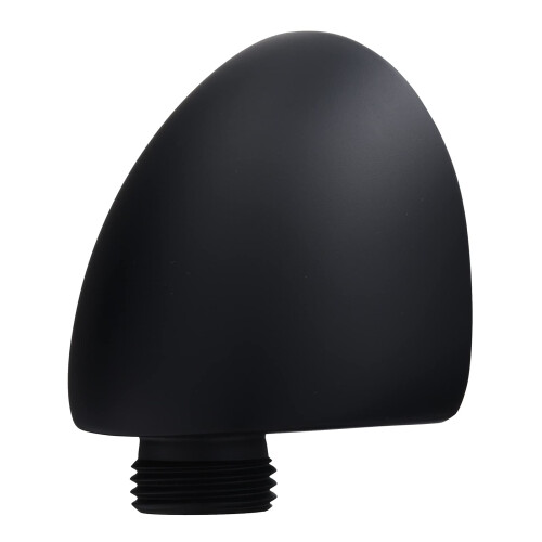 Wall-Mount Supply Wall Elbow for Hand Held Shower Matte Black