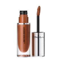 MAC Locked Kiss Ink 24HR Lipkleur Lipstick - 65 Posh (Warm Bruin) - .14 fl oz / 4 mL