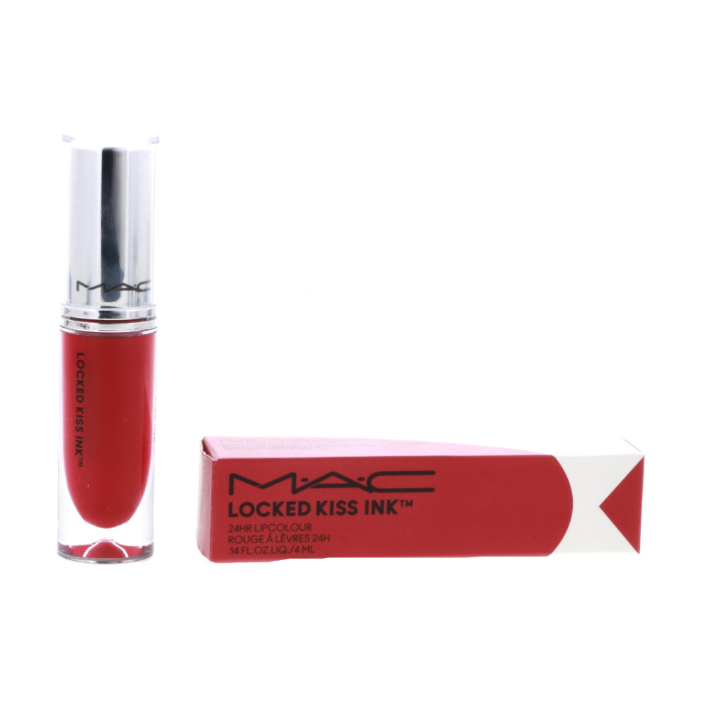 New Mac Locked Kiss Ink 24Hr Lipcolour Lipstick - 77 Gossip (Fuchsia ) - .14 Fl Oz / 4 Ml Pink 0773602646074