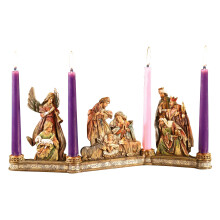 Avalon Gallery Advent Candleholder Scena Na?terii Sfintei Familii