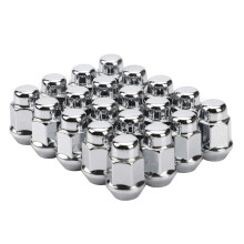 12x1,5 nuci de baghete cu ro?i 20 pcs crom 12mmx1.5 la capat nchis cu bomba de ghinda acorn de nuca
