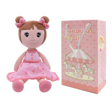 Conzy Gefllte Babypuppengeschenke fr Mdchen, 44 cm, superweicher Kumpel, kuscheliges Babymdchen-Plschtier, Geschenke mit Geschenktte, 17,3 Zoll