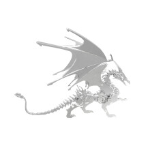 Kituri model metalic 3d Mecanic Respira?ie Incendiu Dragon 3D Metal Puzzle O?el Warcraft Colec?ie DIY Animal Brain Teasers Puzzles 3d Puzzles Hom