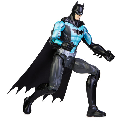 DC Comics DC Comics Batman Action Figure 30 cm Bat-Tech (Costume Nero/Blu), Giocattoli per Bambini 3+ 2