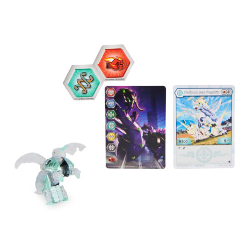 Bakugan Bakugan Evolutions 2022 Platinum Series Die-cast Haos Neo Pegatrix 1