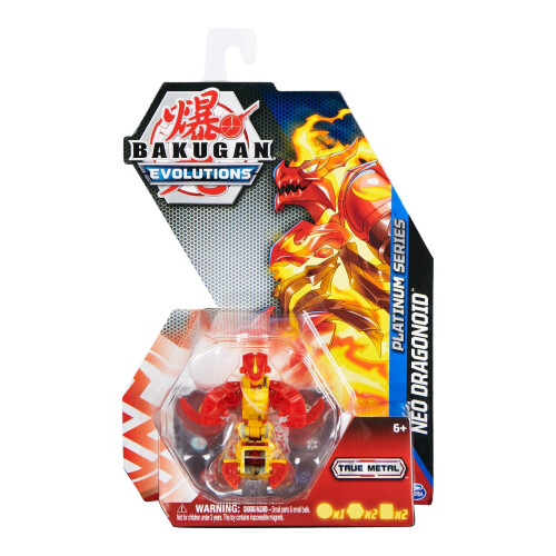 Bakugan Bakugan Evolutions 2022 Platinum Series Die-cast Pyrus Neo Dragonoid