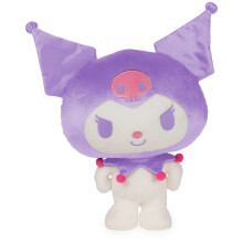 GUND Sanrio Hello Kitty Kuromi Plsch Premium Stofftier fr Kinder ab 1 Jahr, 9,5 Lila/Wei