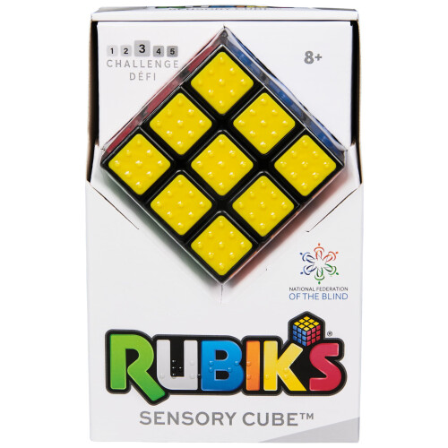 Rubik's Puzzle Brain Teaser Game RubiksSensoryCube3x3  6065556 1