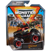 Monster Jam Oficial Pirates Curse Monster Truck Veculo fundido em escala 1:64 Brinquedos infantis para meninos de 3 anos ou mais