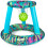 SwimWays Hydro Spring Hoops Pool Toy Inflatable Pool Game Basketball Set 3
