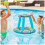 SwimWays Hydro Spring Hoops Pool Toy Inflatable Pool Game Basketball Set 4