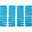 Puzzle Master Lattice - Metal Puzzle 2,76 polegadas Azul 3