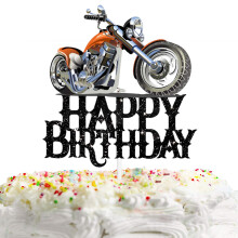 La mul?i ani tort topper motocper tema pentru copii pentru copii decora?iuni pentru motociclete decora?iuni de curse pentru calare?i de motocicle
