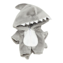 Niannyyhouse 10 cm plss babaruhk dinoszaurusz cpa sereke laza bodysuit puha tlttt plss jtk ltztetos kiegsztok (szrke)