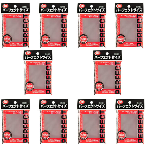 KMC 100 Karte Barriere Perfekte Gre (10 Packungen/Gesamt 1000)