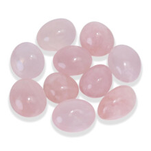 Pietre Naturali di Quarzo Rosa Lucidate, Cristalli e Pietre per Wicca, Reiki, Energia di Guarigione