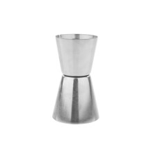 Sann dubbla dubbla jigger för bartending rostfritt stål uppmätt jiggers cocktails mocktails Barware Home Bar Accessories 1 oz & 0,75 oz uppsättni
