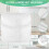 Bellamei 3-pack 14"x14" Nötmjölkspåsar Extra Stora Återanvändbara Matfilter 3