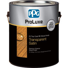 PPG ProLuxe 23 Top Coat R.E. Povrchov prava dreva 1 galon 072 Butternut