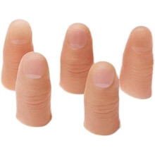 JJLFRESHENERS 5st/Set Magic Trick Fingers Fake Thumb Tips Stage Show Prop Prank Magic Kits and Accessories