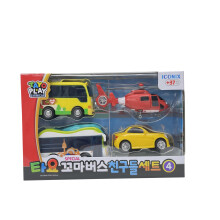The Little Bus Tayo Special Friends Set 4 - Autolelut lapsille Lapsille Vauva Lahja Air Peanut Shine Kinder