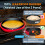 PETÍTS DESSERTS Springformform 9 Zoll NONSTICK - 9 Springform Cheesecakeform mit LECKFESTEM SILIKON 3