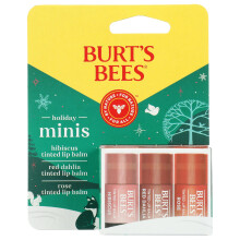 BURTS BEES Holiday Minis Balzm na rty 3 Pocet 1 EA