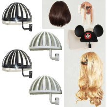 Pmsanzay 4er-Pack Wandhalterung zum Aufhngen von Perckenstndern, Percken-Trocknungshalter, Kunststoff-Percken- und Hut-/Kappenstnder, Styling-T