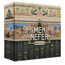 Men-Nefer Board Game - Journey Through Ancient Egypt! Worker Placement Strategy Game Fun Family Game for Kids & Adults Ages 14+ 1-4 Players 6