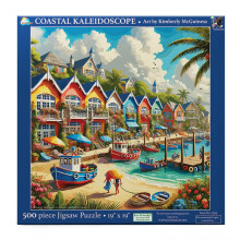 SUNSOUT INC  Kstenkaleidoskop  500-teiliges Puzzle von Knstlerin: Kimberly McGuiness  fertige Gre 19 x 19 Zoll  MPN-Nr. 27315