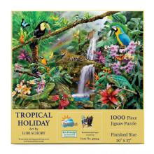 SUNSOUT INC  Tropical Holiday  1000-teiliges Puzzle von Knstlerin: Lori Schory  fertige Gre 20 x 27 Zoll  MPN-Nr. 35098