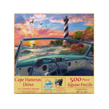 SUNSOUT INC  Cape Hatteras Drive  500-teiliges Puzzle von Knstler: Dominic Davison  fertige Gre 18 x 24 Zoll  MPN-Nr. 50080