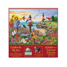 SUNSOUT INC  Garden by The Sea  1000-teiliges Puzzle von Knstlerin: Nancy Wernersbach  fertige Gre 20 x 27 Zoll  MPN-Nr. 62930