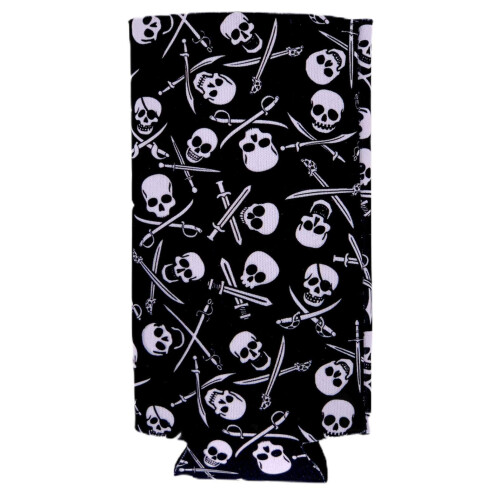 Pirate Pattern Slim Can Coolie 2