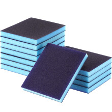 eBoot Schuurspons Grit Schuurblokken Wasbare en herbruikbare zandsponsset 12 stuks (assortiment)