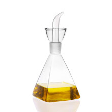 HAIZEEN 17Oz Sticla pentru toate scopurile Cruet Oil Decanter ?i Cruet (piramidal-17 oz)