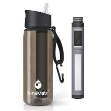 Sopravvissuto a 5 stadi 0,01 m Filtrazione Ultra-filtrazione Acqua Filtrata Materiale privo di BPA NSF/ANSI 42 e 372 Bottiglia per filtro per acqua p