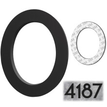 5 Inch House Numbers Self-adhesive Mailbox Numbers Modern House Numbers for Outside Address Numbers for House Office Hotel Room Farmhouse Easy t