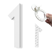 6 Inch House Numbers Self-adhesive Mailbox Numbers Modern House Numbers for Outside Address Numbers for House Office Hotel Room Farmhouse Easy t