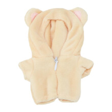 Niannyyhouse 10cm papu?a de plu? dinozaur rechin oasies body costumit moale umplut de plu? rochie accesorii (bej)